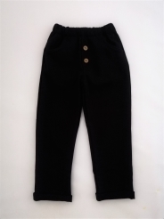 Spodnie Adaś roz:128-140 czarne