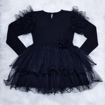 Sukienka Carmen roz:110-146 czarna