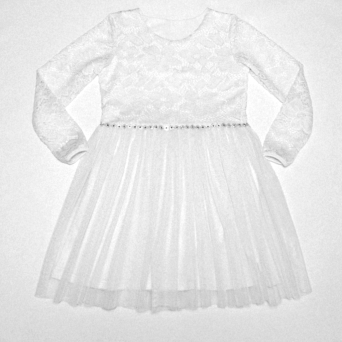 Sukienka Angel II roz:128-140 biała