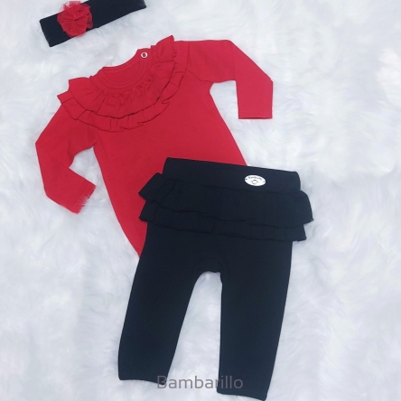 Body Cała Ja czerwone roz:80-98