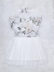 Sukienka White Roses roz:92-104